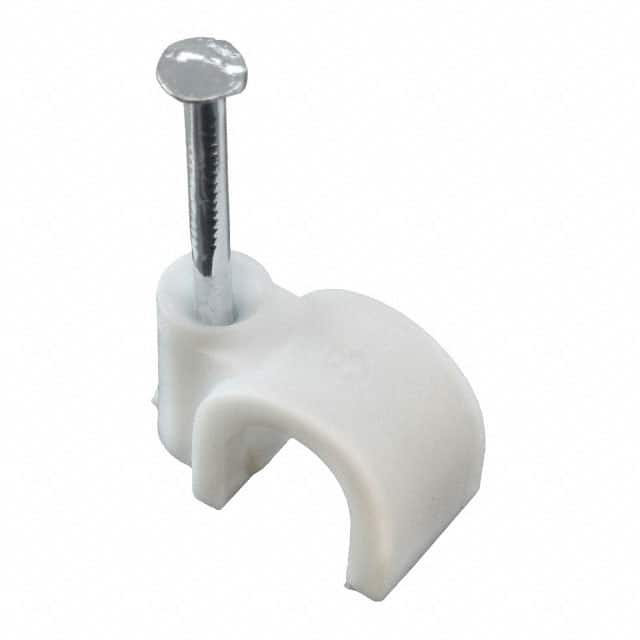 NC810 CBL CLIP U-TYPE WHITE FASTENER