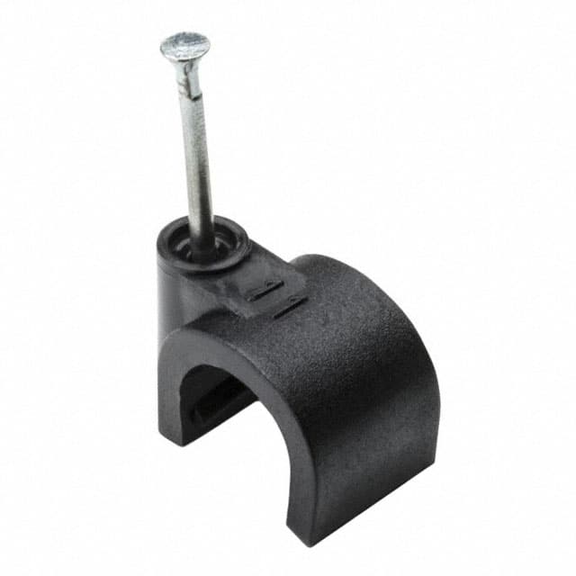 NC110 CBL CLIP U-TYPE BLACK FASTENER