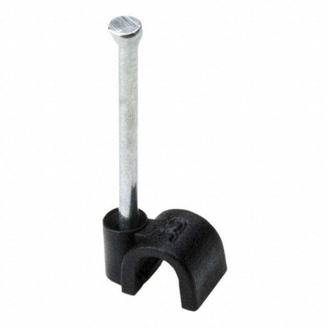 NC3.50 CBL CLIP U-TYPE BLACK FASTENER