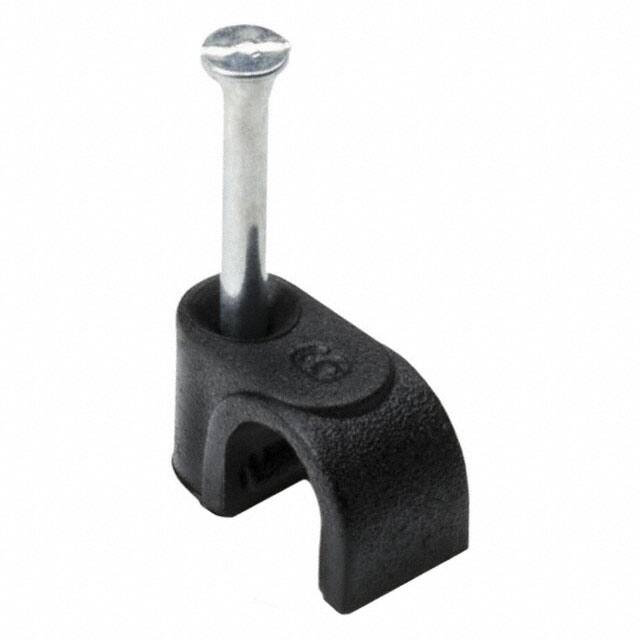 NC50 CBL CLIP U-TYPE BLACK FASTENER