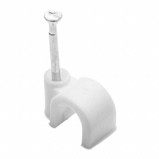 NC910 CBL CLIP U-TYPE WHITE FASTENER