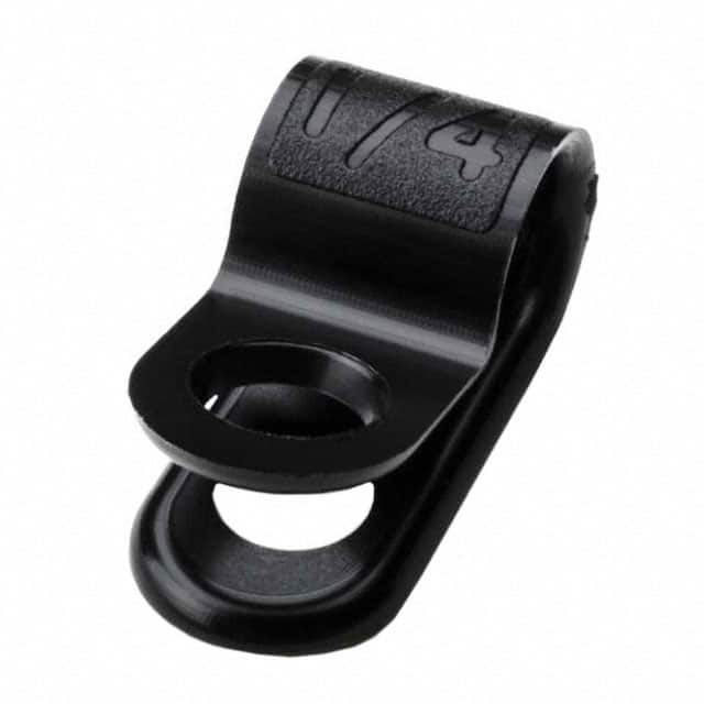T3D02500M4 CBL CLAMP P-TYPE BLACK FASTENER