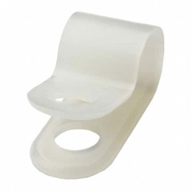 T3D025010M4 CBL CLAMP P-TYPE WHITE FASTENER