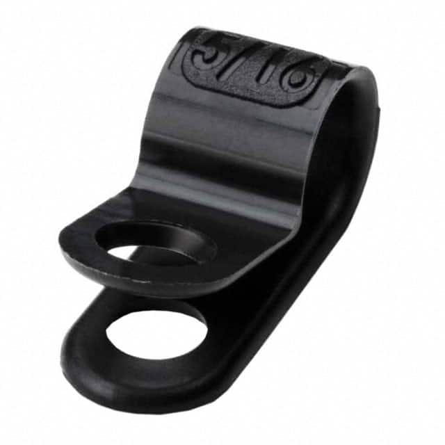 T3D03120M4 CBL CLAMP P-TYPE BLACK FASTENER