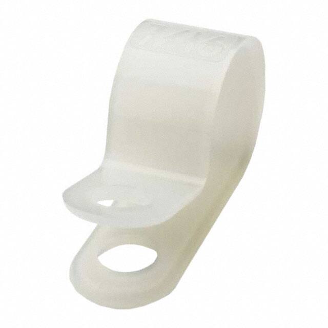 T3D043710M4 CBL CLAMP P-TYPE WHITE FASTENER