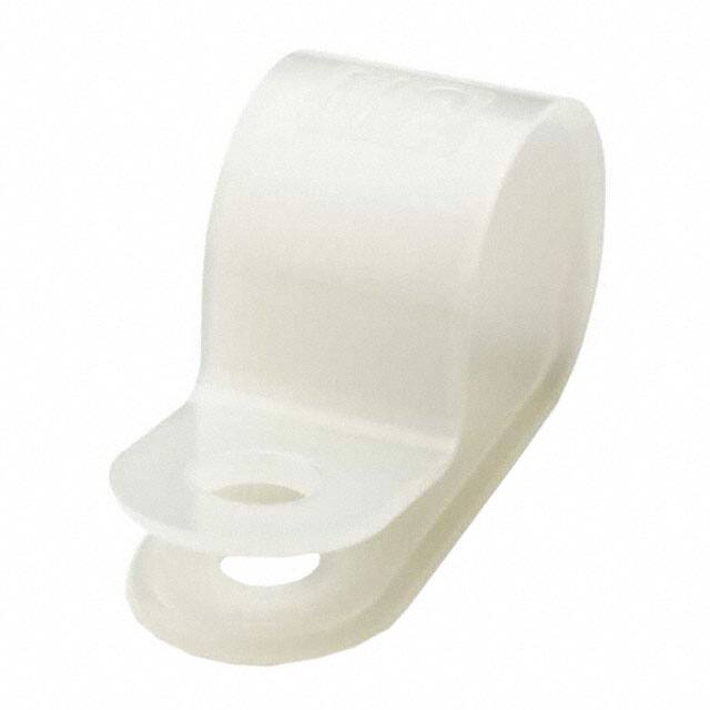 T3D050010M4 CBL CLAMP P-TYPE WHITE FASTENER