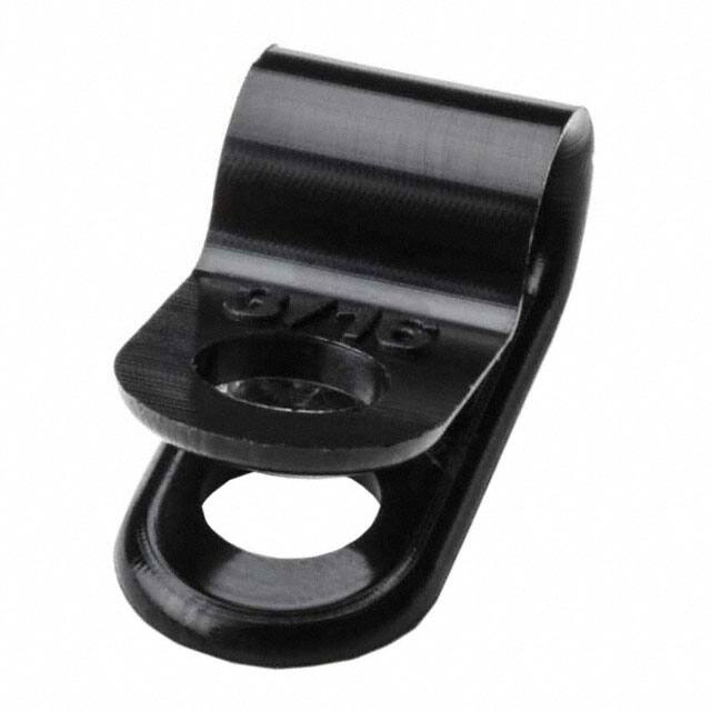 T5D01870M4 CBL CLIP P-TYPE BLACK FASTENER