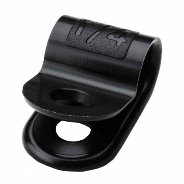 T5D02500M4 CBL CLIP P-TYPE BLACK FASTENER
