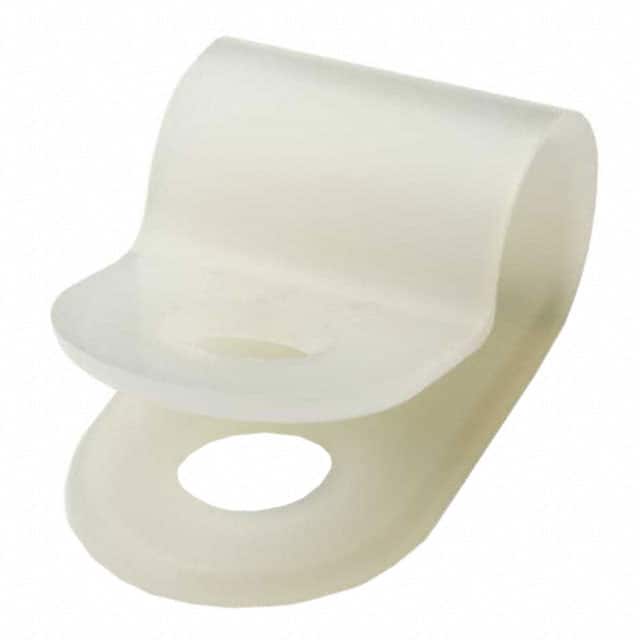 T5D025010M4 CBL CLIP P-TYPE WHITE FASTENER