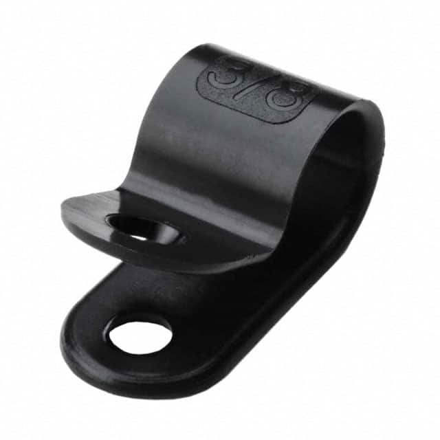 T5D03750M4 CBL CLIP P-TYPE BLACK FASTENER