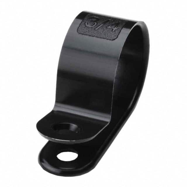 T5D07500M4 CBL CLIP P-TYPE BLACK FASTENER