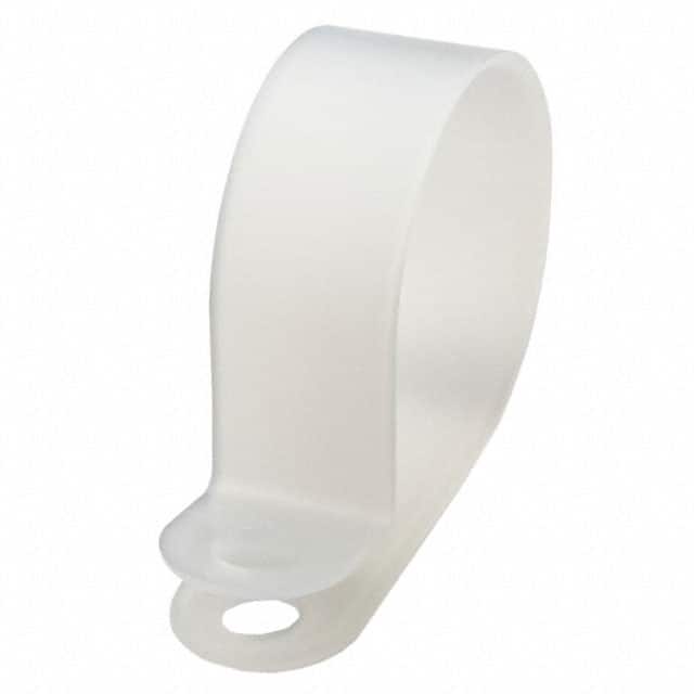 T5D100010H4 CBL CLIP P-TYPE WHITE FASTENER