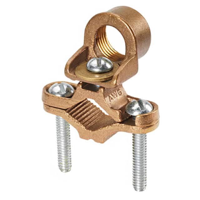 GPC4-1-12-Q CBL CLAMP GROUND BRONZE PIPE MNT