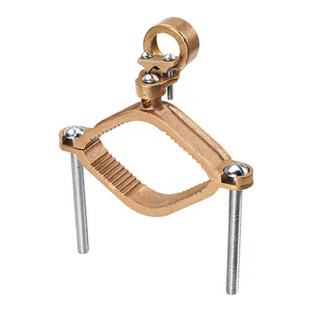GPCG2/0-4-34-E CBL CLAMP GROUND BRONZE PIPE MNT