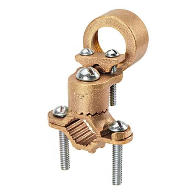 GPCH2/0-1-12-Q CBL CLAMP GROUND BRONZE PIPE MNT