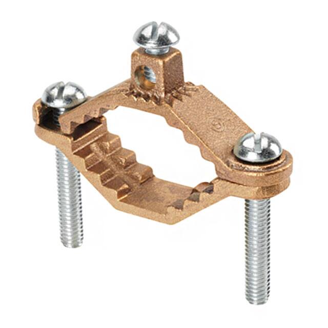 GPCH2-1-C CBL CLAMP GROUND BRONZE PIPE MNT