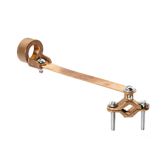 GPCS4-4-12-L CBL CLAMP GROUND BRONZE PIPE MNT