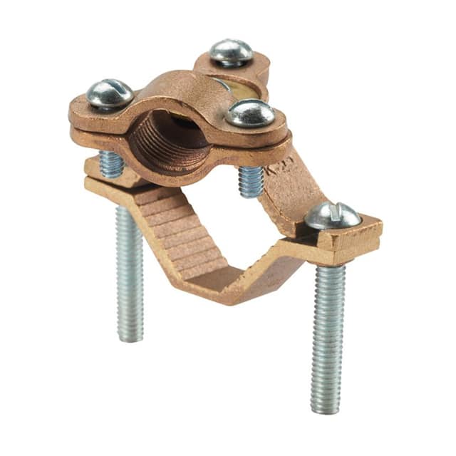 GPCW6-4-12-X CBL CLAMP GROUND BRONZE PIPE MNT