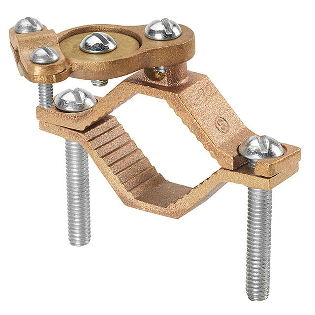 GPCWA6-2-L CBL CLAMP GROUND BRONZE PIPE MNT