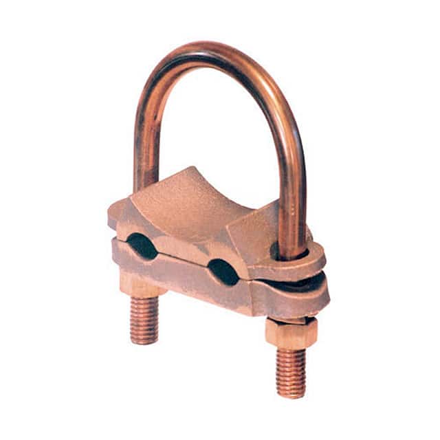 GU-13-3 CBL CLAMP GROUND BRONZE PIPE MNT