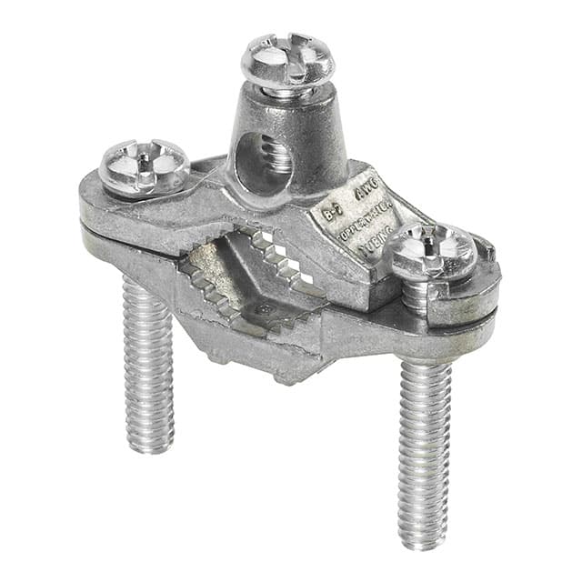 GPCZ2-1-C CBL CLAMP GROUND SILVER PIPE MNT