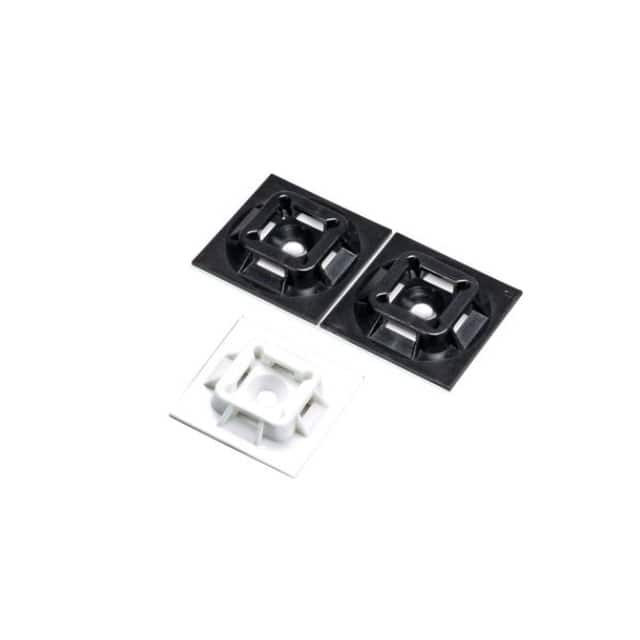 ABM1M-AT-C CABLE TIE HLDR QUAD ADH 4=QTY4