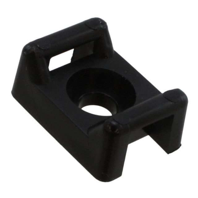 TM3S10-C0 CABLE TIE HLDR DUAL SCRW #10 BLK
