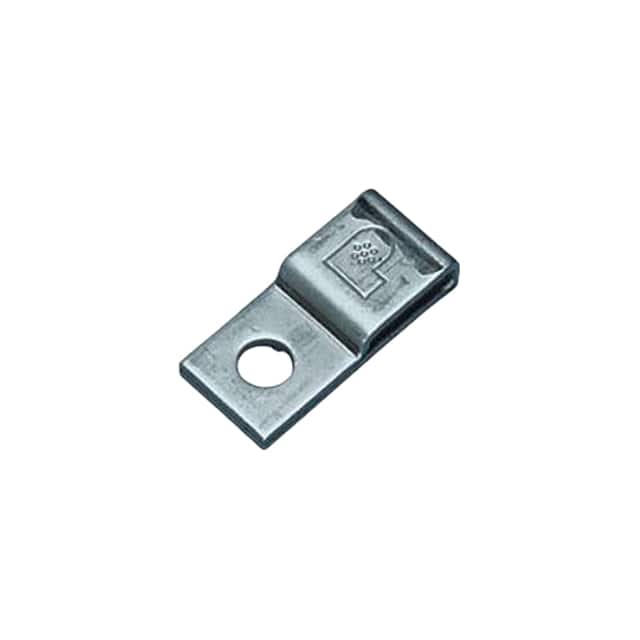 MTM1H-C CABLE TIE HLDR SGL SCREW #8 SIL