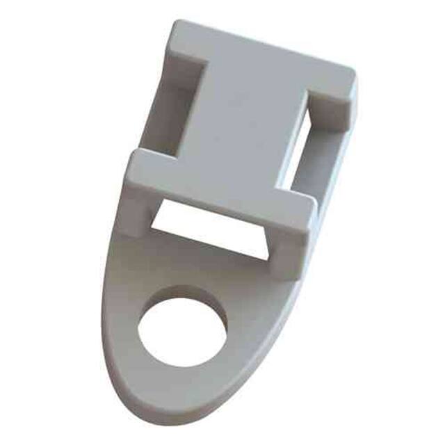 TMS001A CABLE TIE HLDR DUAL SCREW #6 NAT