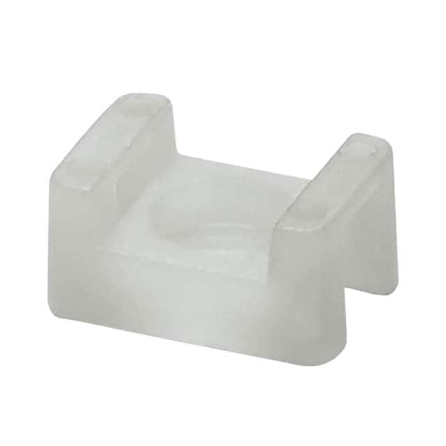 3240702 CABLE TIE HLDR DUAL SCREW TRANS