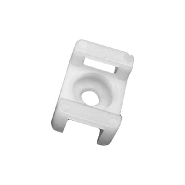 AL-SM1-9-C CABLE TIE HLDR DUAL SCREW #6 NAT