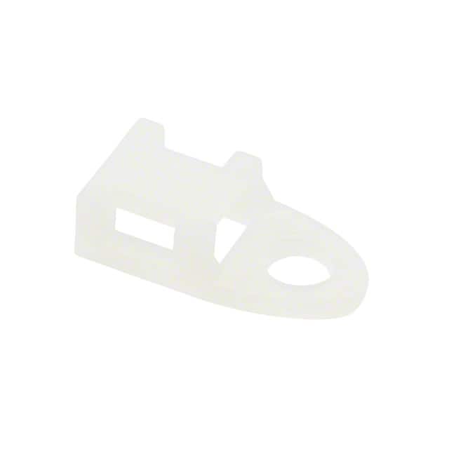 FTH-35-01 CABLE TIE HLDR QUAD SCRW #10 NAT