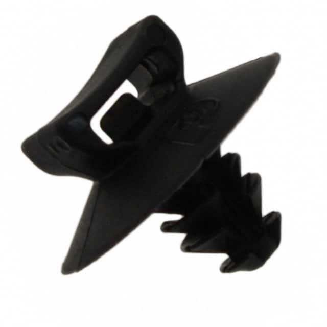 PUM-049-C30 CABLE TIE HLDR SGL PUSH MNT BLK
