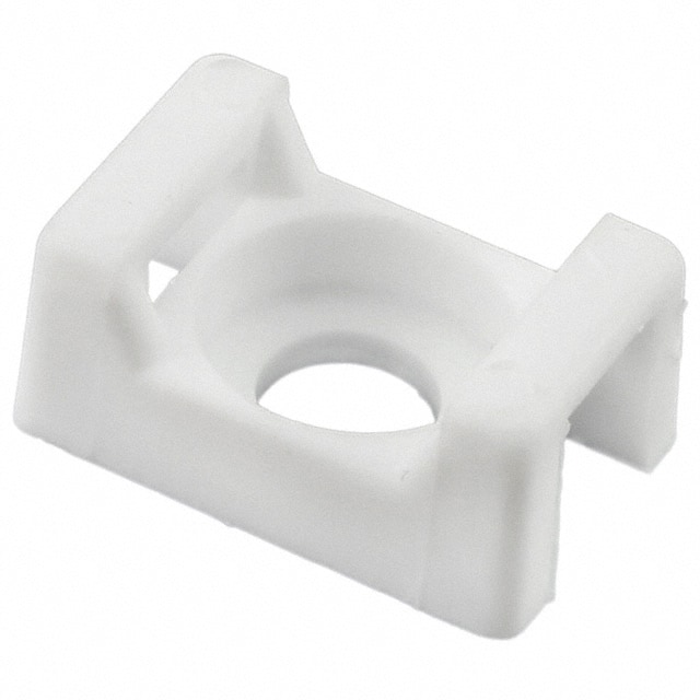 CTM110C2 CABLE TIE HLDR DUAL SCREW #8 WHT