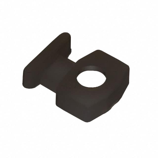 LPMM-S5-M20 CABLE TIE HLDR SGL SCREW #5 BLK