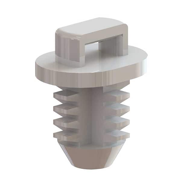 FTH-15-01-C CABLE TIE HLDR SGL PUSH MNT NAT