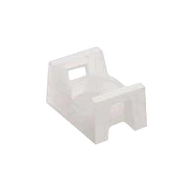 FTH-28RS-01 CABLE TIE HLDR DUAL SCREW #4 NAT