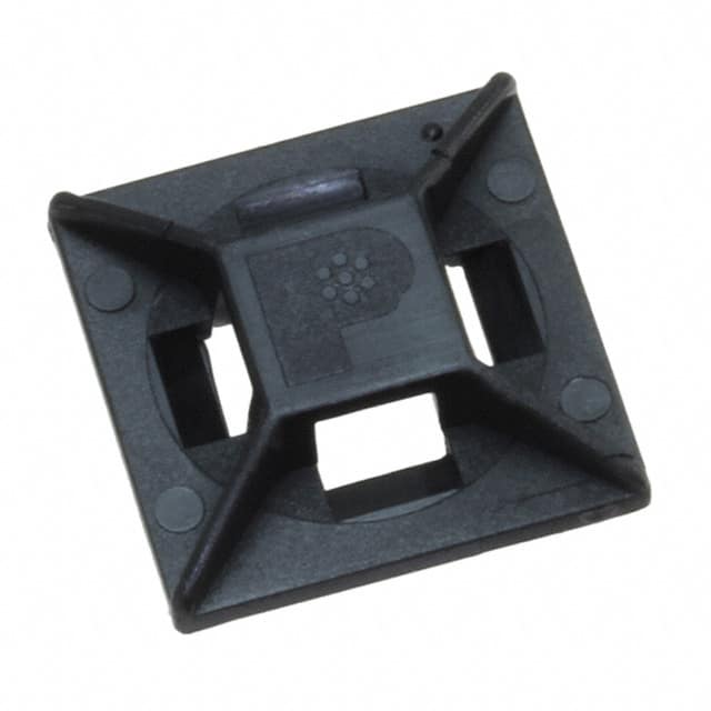 ABM1M-M0 CABLE TIE HLDR QUAD BLK 1=QTY1