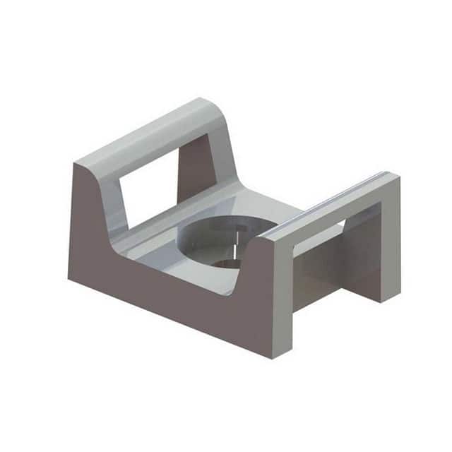 FTH-27-12-01 CABLE TIE HLDR DUAL SCRW #10 NAT