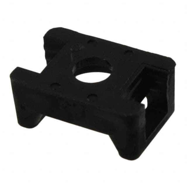 TM2S8-C0 CABLE TIE HLDR DUAL SCREW #8 BLK
