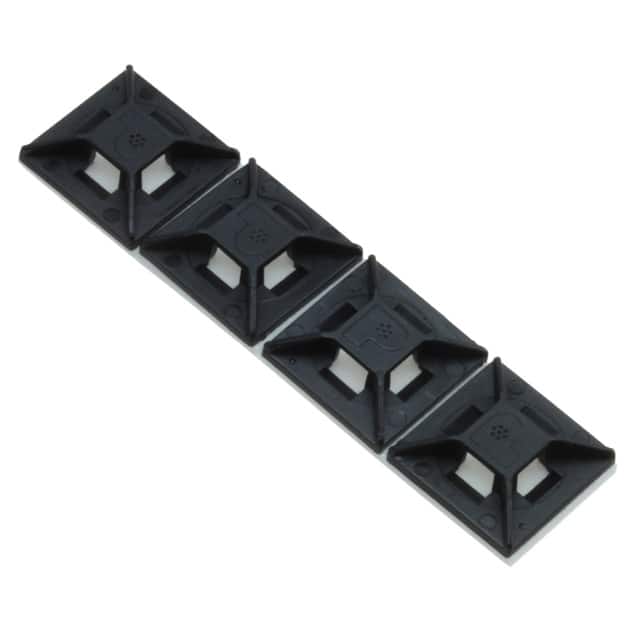 ABM1M-AT-M0 CABLE TIE HLDR QUAD ADH 4=QTY4