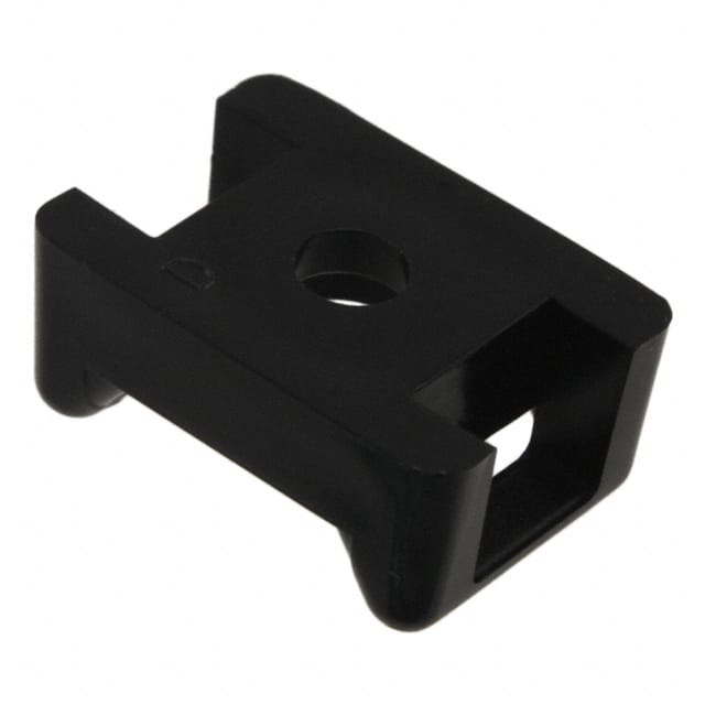 TM3S8-C0 CABLE TIE HLDR DUAL SCREW #8 BLK