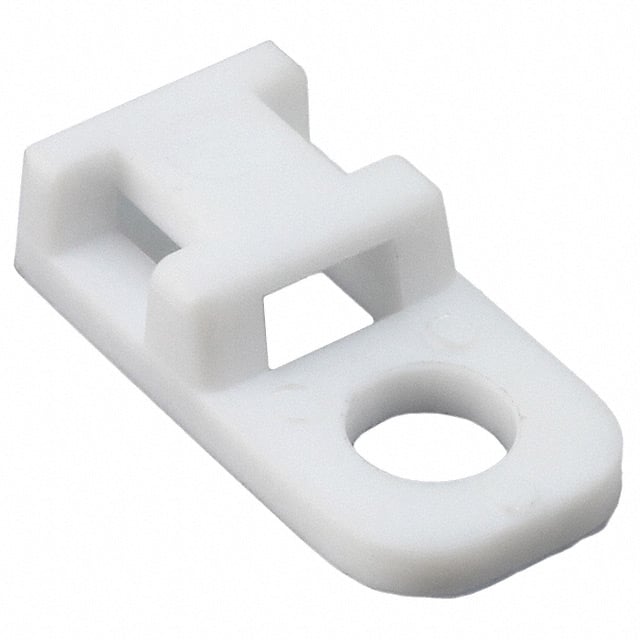 CTAM210C2 CABLE TIE HLDR SGL SCREW #10 WHT