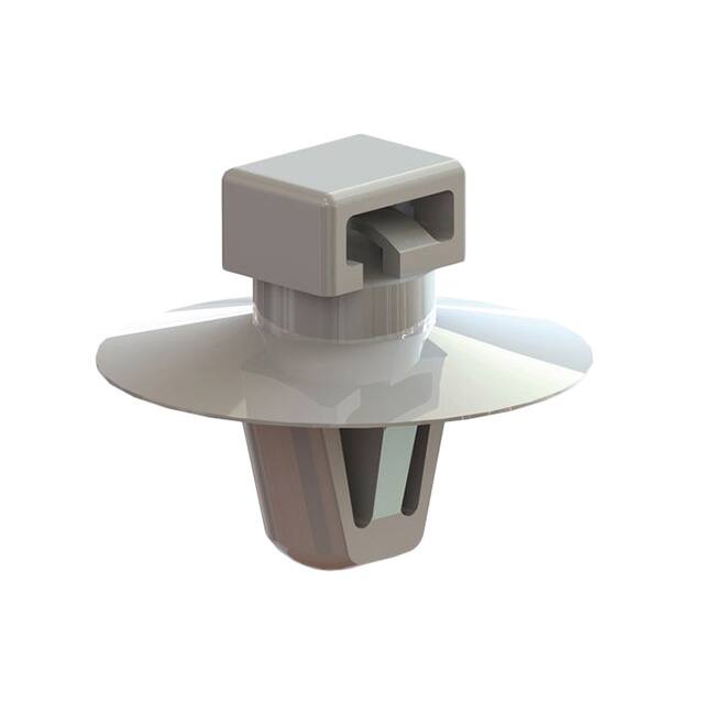 FTH-33-01 CABLE TIE HLDR SGL PUSH MNT NAT