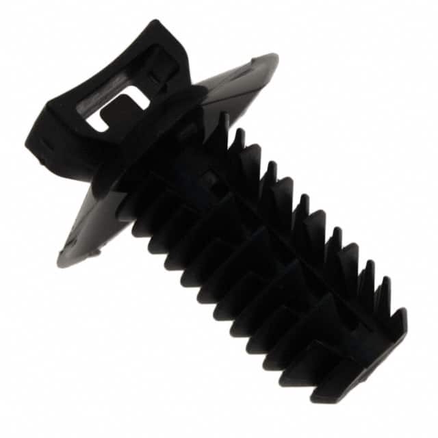 PUM-925-M30 CABLE TIE HLDR SGL PUSH MNT BLK