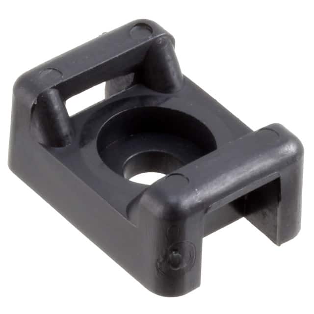 CTM30M4 CABLE TIE HLDR DUAL SCRW #10 BLK