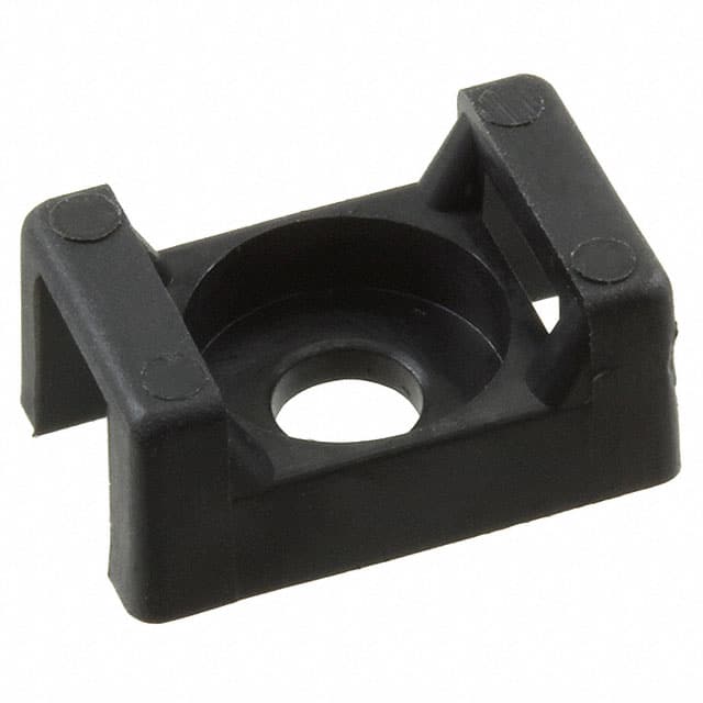 CTM00C2 CABLE TIE HLDR DUAL SCREW #6 BLK
