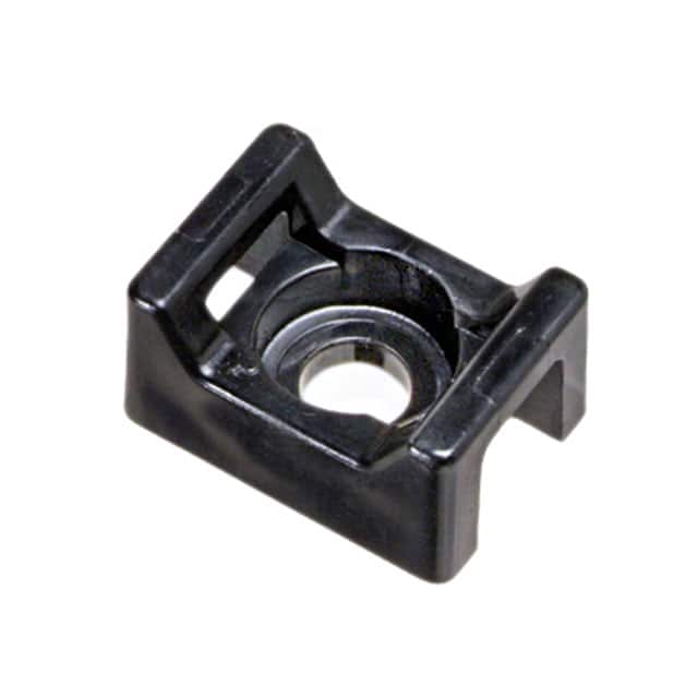 SGTM1S6-C0 CABLE TIE HLDR DUAL SCREW #6 BLK