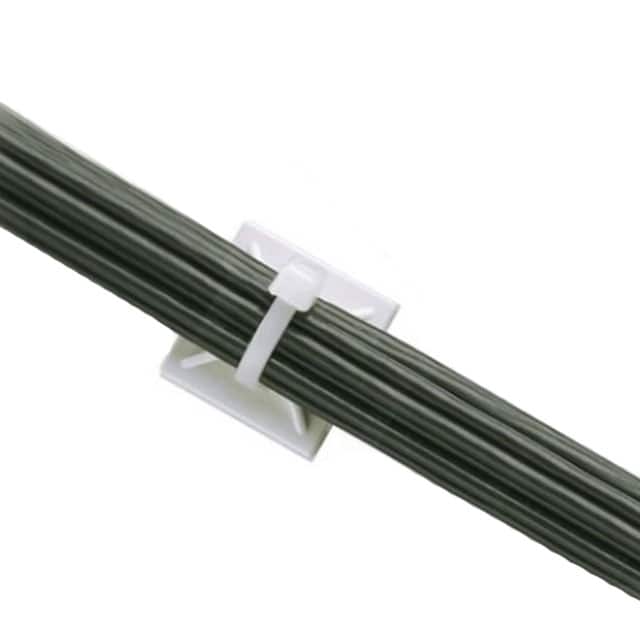 ABMM-D CABLE TIE HLDR QUAD WHT 2=QTY2
