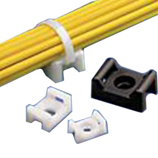 TM3S10-M30 CABLE TIE HLDR DUAL SCRW #10 BLK